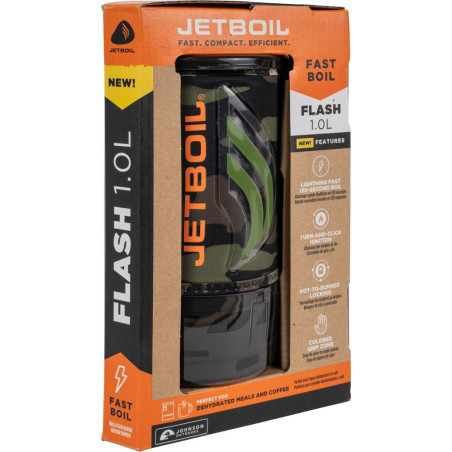Jetboil Flash 1.0L Dark Camo - Kooksysteem