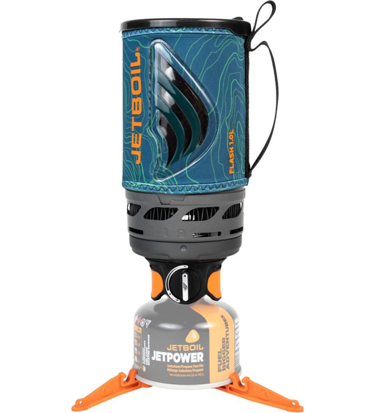 Jetboil Flash 1.0L Ocean Topo | Snel Outdoor Kooksysteem