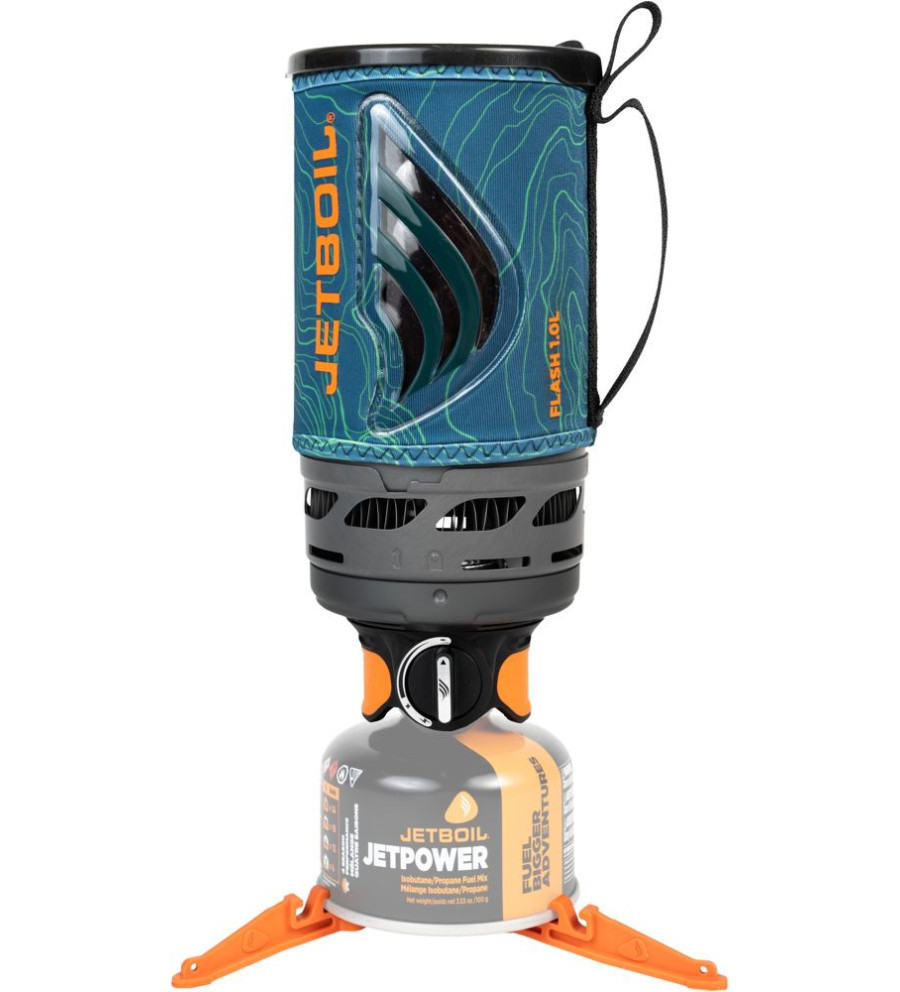 Jetboil Flash 1.0L Ocean Topo | Snel Outdoor Kooksysteem