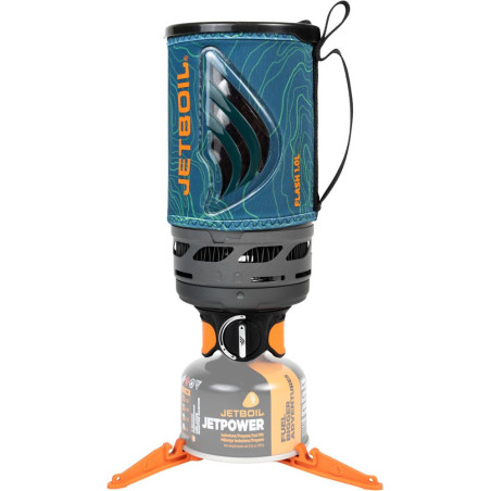 Jetboil Flash 1.0L Ocean Topo | Snel Outdoor Kooksysteem