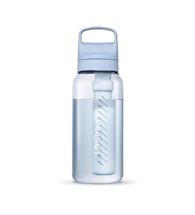 LifeStraw Go 2.0 Water Filter Bottle - 1L - Icelandic Blue
