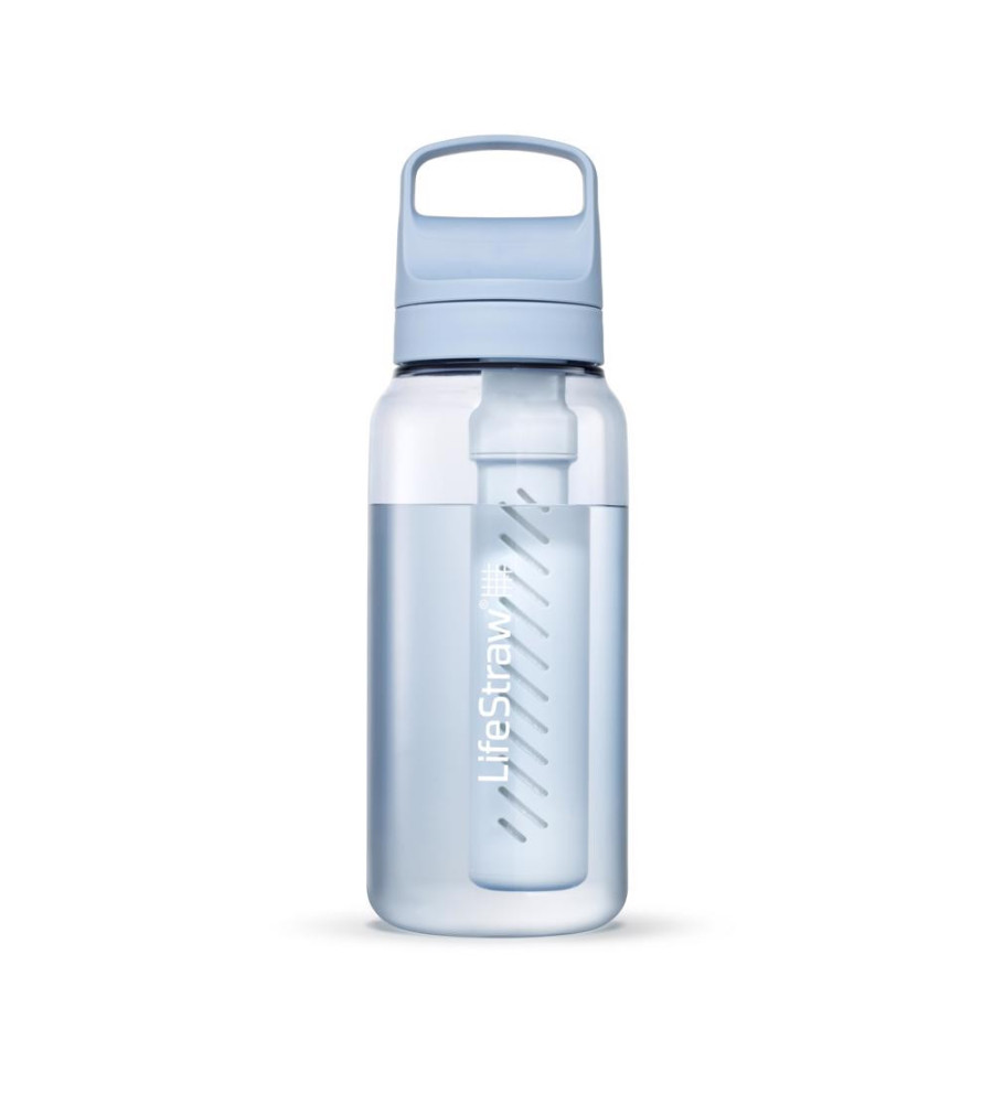 LifeStraw Go 2.0 Water Filter Bottle - 1L - Icelandic Blue