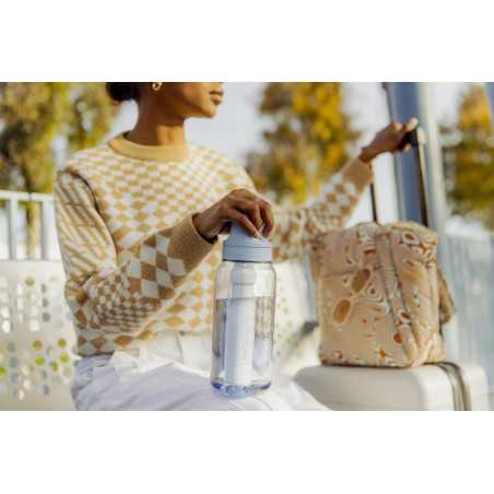 LifeStraw Go 2.0 Water Filter Bottle - 1L - Icelandic Blue